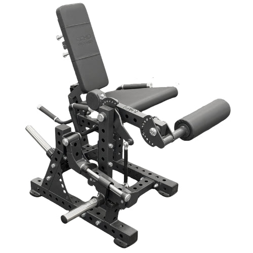 Commercial-Grade Plate-Loaded Leg Extension and Prone Leg Curl