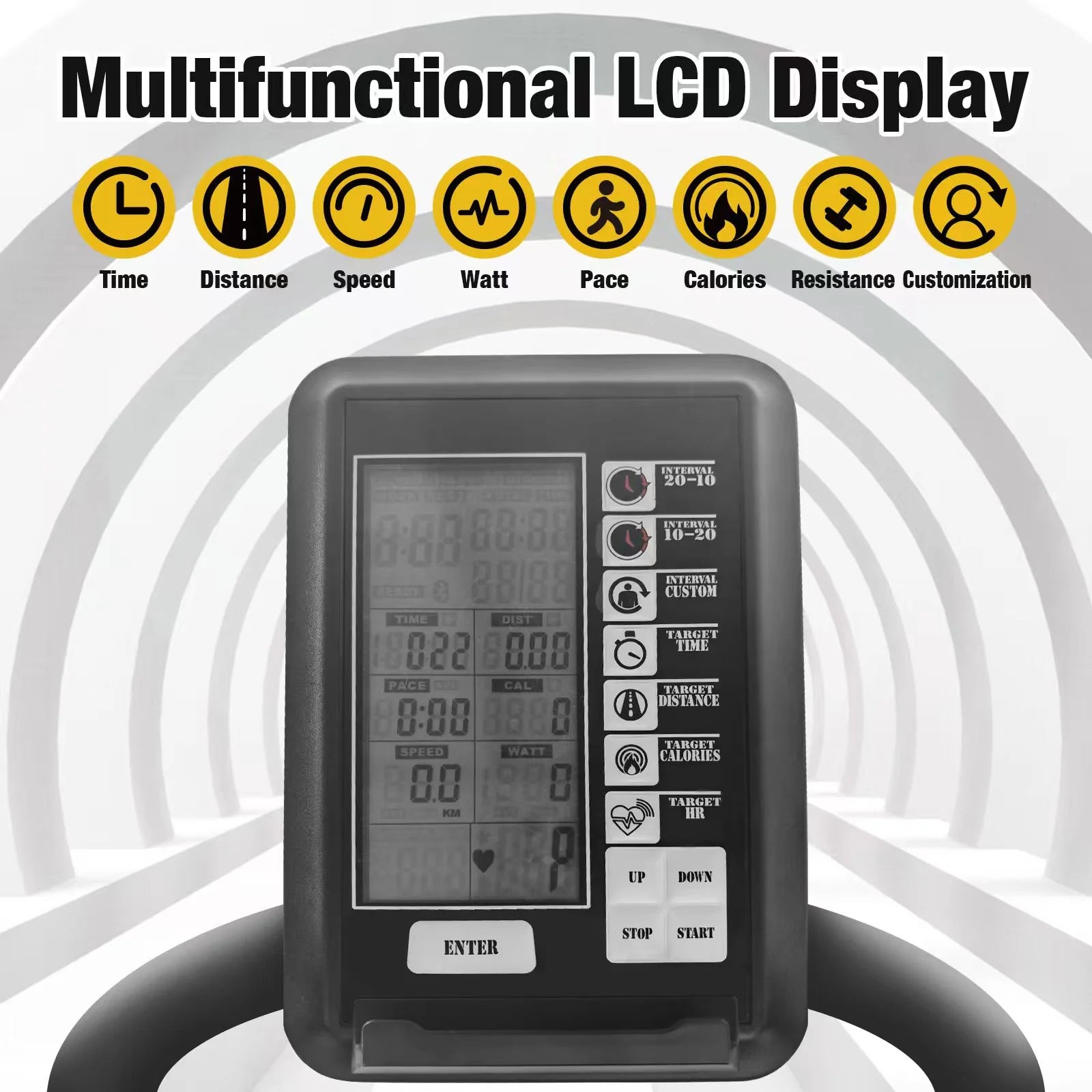 Lyan Hans Commercial Curved Treadmill